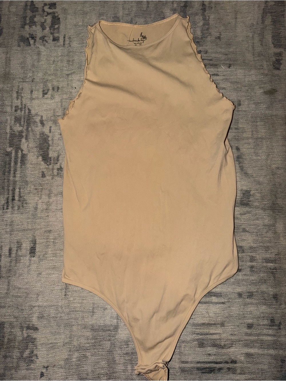 Intimately Free People | Nude Sleeveless Bodysuit, size M/L